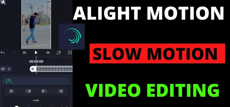 Alight Motion Slow motion tempelate