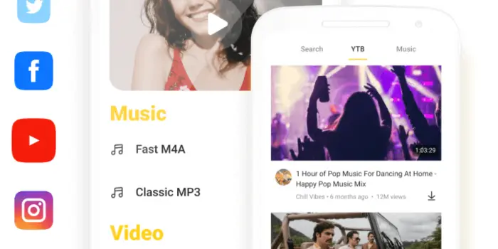 snaptube music menu