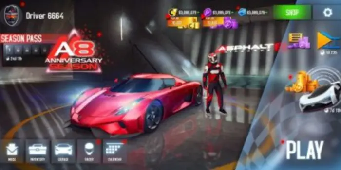 asphalt 8 game