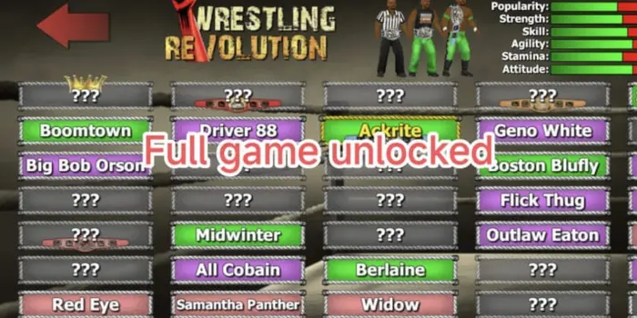 wrestling empire vip unlock